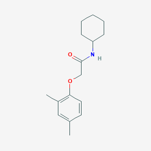 molecular formula C16H23NO2 B5884866 N-cyclohexyl-2-(2,4-dimethylphenoxy)acetamide 