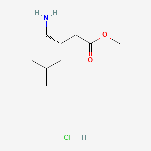 (S)-Methyl 3-(aminomethyl)-5-methylhexanoate hydrochloride