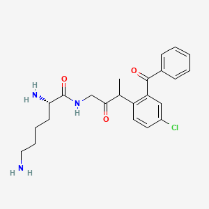 molecular formula C23H28ClN3O3 B588492 Avizafone Dihydrobromide CAS No. 60067-15-4