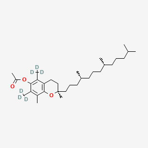 molecular formula C31H52O3 B588494 alpha-Tocopherol-d6 Acetate CAS No. 143731-16-2
