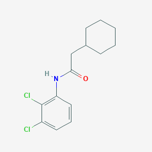 molecular formula C14H17Cl2NO B5885033 2-cyclohexyl-N-(2,3-dichlorophenyl)acetamide 