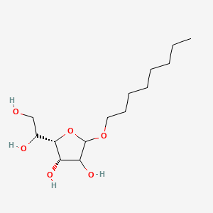 molecular formula C14H28O6 B588513 辛基 D-半乳呋喃糖苷 CAS No. 202403-49-4