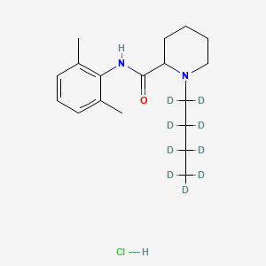 B588514 Bupivacaine-d9 Hydrochloride CAS No. 1286973-34-9