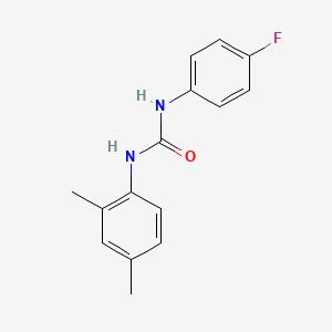 molecular formula C15H15FN2O B5885249 N-(2,4-dimethylphenyl)-N'-(4-fluorophenyl)urea 