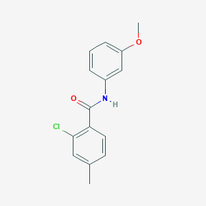 2-chloro-N-(3-methoxyphenyl)-4-methylbenzamide