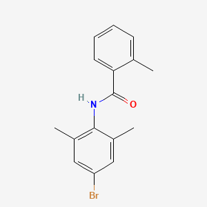 N-(4-bromo-2,6-dimethylphenyl)-2-methylbenzamide