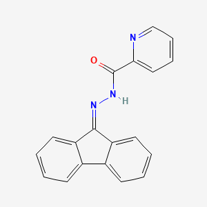 molecular formula C19H13N3O B5885477 N'-9H-fluoren-9-ylidene-2-pyridinecarbohydrazide 