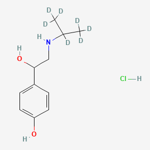 molecular formula C11H18ClNO2 B588548 去甲肾上腺素-d7 盐酸盐 CAS No. 1246817-36-6