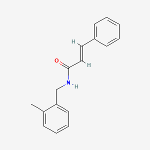 molecular formula C17H17NO B5885485 N-(2-methylbenzyl)-3-phenylacrylamide 