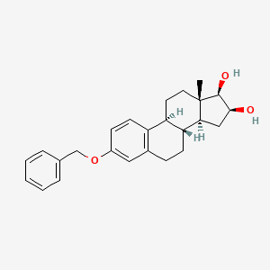 molecular formula C25H30O3 B588550 3-O-苄基16-表雌三醇 CAS No. 33116-58-4