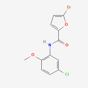 5-bromo-N-(5-chloro-2-methoxyphenyl)-2-furamide