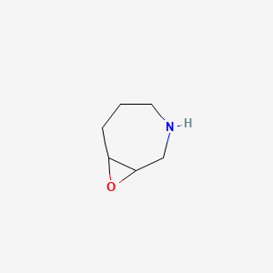 molecular formula C6H11NO B588557 8-Oxa-3-azabicyclo[5.1.0]octane CAS No. 129572-61-8