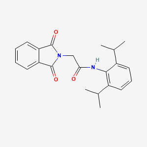 N-(2,6-diisopropylphenyl)-2-(1,3-dioxo-1,3-dihydro-2H-isoindol-2-yl)acetamide