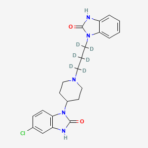 molecular formula C22H24ClN5O2 B588569 多潘立酮-d6 CAS No. 1329614-18-7