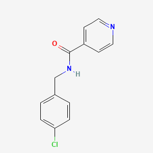 N-(4-chlorobenzyl)isonicotinamide