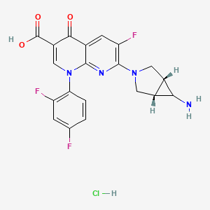 molecular formula C20H16ClF3N4O3 B588576 Trovafloxacin hydrochloride CAS No. 146961-34-4