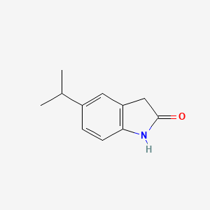 molecular formula C11H13NO B588577 5-异丙基吲哚-2-酮 CAS No. 156232-25-6