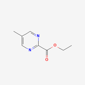 molecular formula C8H10N2O2 B588584 Ethyl 5-methylpyrimidine-2-carboxylate CAS No. 142730-00-5