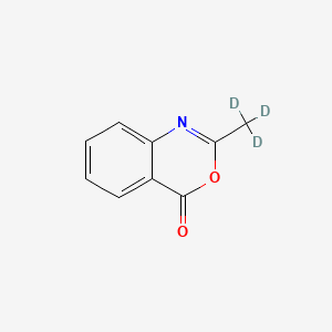 molecular formula C9H7NO2 B588589 Acetanthranil-d3 CAS No. 1794905-25-1