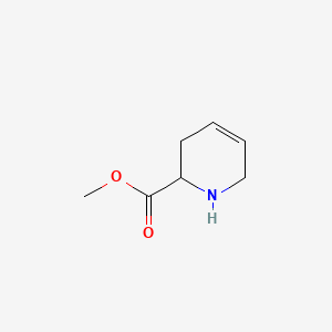 molecular formula C7H11NO2 B588601 Methyl 1,2,3,6-tetrahydropyridine-2-carboxylate CAS No. 144177-44-6