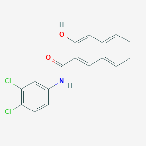 molecular formula C17H11Cl2NO2 B5886042 N-(3,4-dichlorophenyl)-3-hydroxy-2-naphthamide 