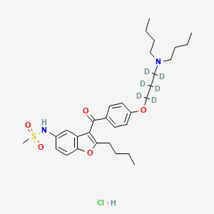 molecular formula C31H45ClN2O5S B588608 盐酸德罗奈达隆-d6 CAS No. 1329809-23-5