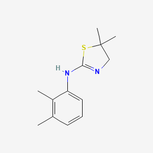 molecular formula C13H18N2S B5886221 N-(2,3-dimethylphenyl)-5,5-dimethyl-4,5-dihydro-1,3-thiazol-2-amine 
