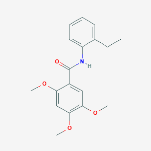 N-(2-ethylphenyl)-2,4,5-trimethoxybenzamide
