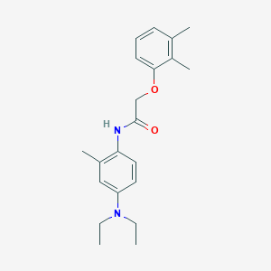 N-[4-(diethylamino)-2-methylphenyl]-2-(2,3-dimethylphenoxy)acetamide
