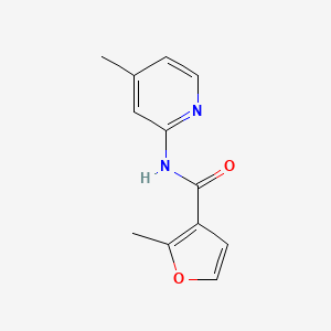 2-methyl-N-(4-methyl-2-pyridinyl)-3-furamide