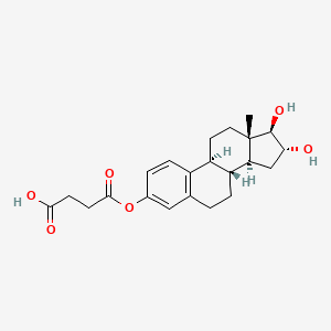 molecular formula C22H28O6 B588650 Estriol 3-Succinate CAS No. 47575-61-1