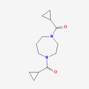 molecular formula C13H20N2O2 B5886526 1,4-bis(cyclopropylcarbonyl)-1,4-diazepane 