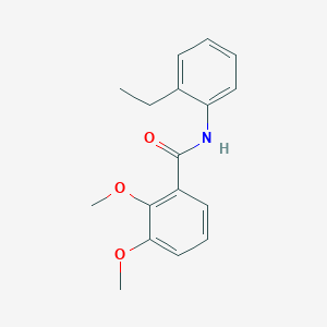 molecular formula C17H19NO3 B5886552 N-(2-ethylphenyl)-2,3-dimethoxybenzamide 