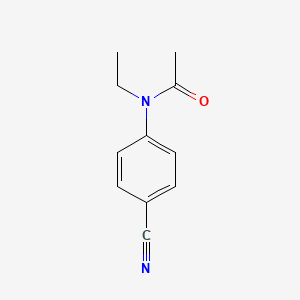 N-(4-cyanophenyl)-N-ethylacetamide