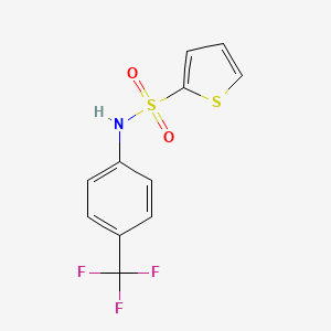 N-[4-(trifluoromethyl)phenyl]-2-thiophenesulfonamide