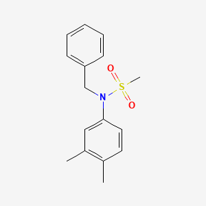 N-benzyl-N-(3,4-dimethylphenyl)methanesulfonamide