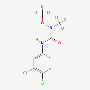 molecular formula C9H10Cl2N2O2 B588714 Liron; Lorex; Lorox; Methoxydiuron;Afalon inuron CAS No. 1219804-76-8
