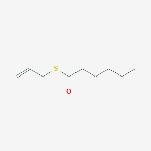 molecular formula C9H16OS B588720 己酸烯丙酯 CAS No. 156420-69-8