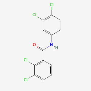 molecular formula C13H7Cl4NO B5887407 2,3-dichloro-N-(3,4-dichlorophenyl)benzamide CAS No. 6410-91-9