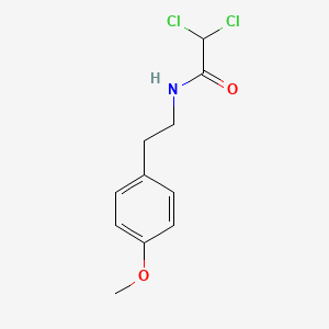 2,2-dichloro-N-[2-(4-methoxyphenyl)ethyl]acetamide