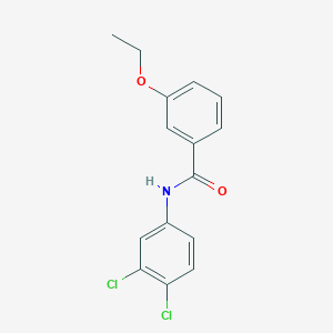 molecular formula C15H13Cl2NO2 B5887527 N-(3,4-dichlorophenyl)-3-ethoxybenzamide 