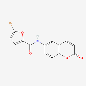 5-bromo-N-(2-oxo-2H-chromen-6-yl)-2-furamide