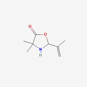 4,4-Dimethyl-2-(prop-1-en-2-yl)oxazolidin-5-one