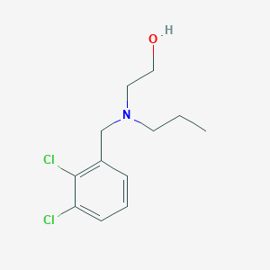 molecular formula C12H17Cl2NO B5887626 2-[(2,3-dichlorobenzyl)(propyl)amino]ethanol 