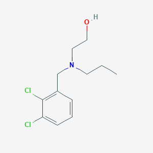 molecular formula C12H17Cl2NO B5887626 2-[(2,3-dichlorophenyl)methyl-propylamino]ethanol 