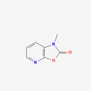 B588770 1-methyloxazolo[5,4-b]pyridin-2(1H)-one CAS No. 144141-38-8