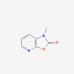 molecular formula C7H6N2O2 B588770 1-methyloxazolo[5,4-b]pyridin-2(1H)-one CAS No. 144141-38-8