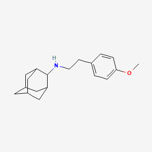 molecular formula C19H27NO B5887868 2-adamantyl[2-(4-methoxyphenyl)ethyl]amine 