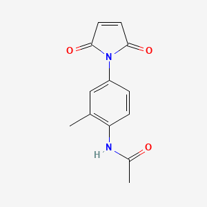 N-[4-(2,5-dioxo-2,5-dihydro-1H-pyrrol-1-yl)-2-methylphenyl]acetamide