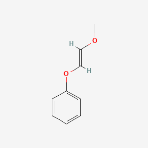 molecular formula C9H10O2 B588799 {[(E)-2-Methoxyvinyl]oxy}benzene CAS No. 151446-33-2